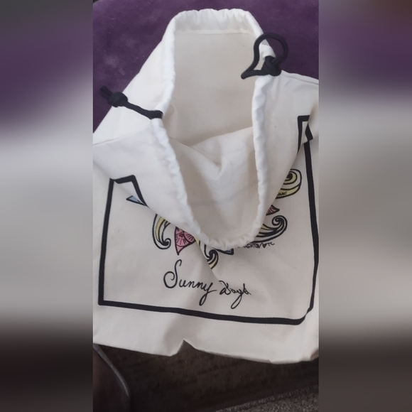 Brighton Sea Breeze Set of 3 Canvas Drawstring Beach Travel Storage Bags NWOT - Picture 8 of 14